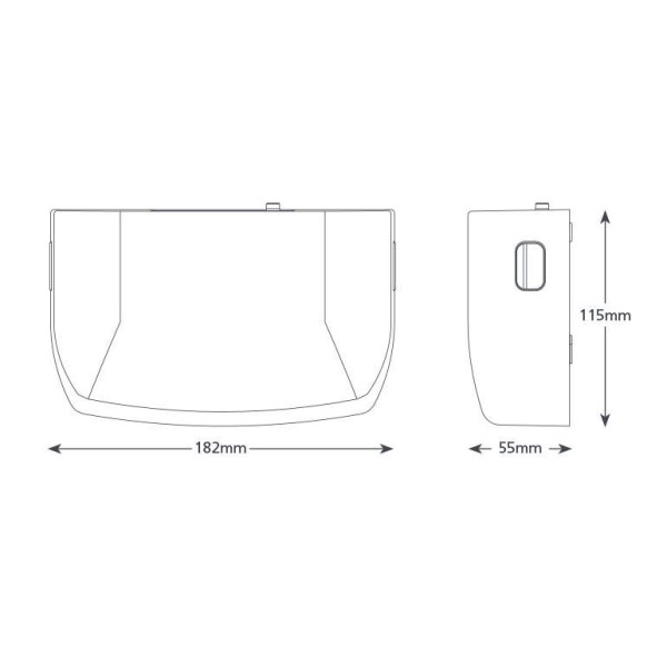 MINI BLANC ASPEN Pompe d'évacuation condamnée