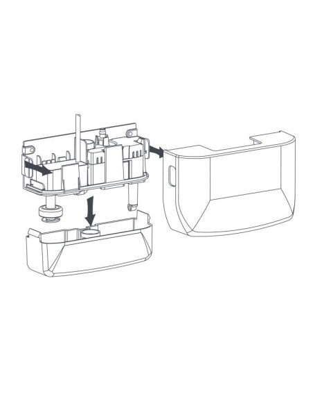 MINI BLANC ASPEN Pompe d'évacuation condamnée