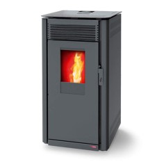 Pellets stove LASIAN BRAVA Black 6 Kw power