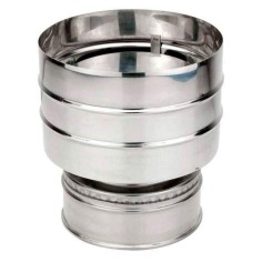 Châle antiretour double paroi Ø 80mm