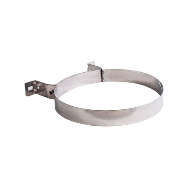 Outdoor wall clamp for double wall Ø 80mm