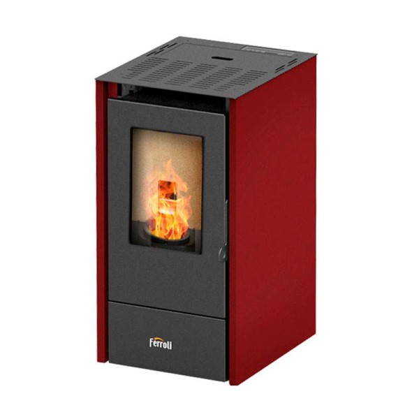 Pellets stove FERROLI model LIRA SLIM of 6,50 Kw