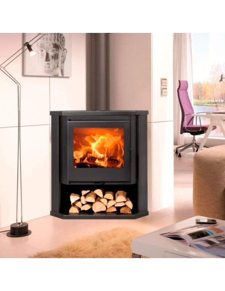 Wooden stove Panadero SINTRA EcoDesing corner