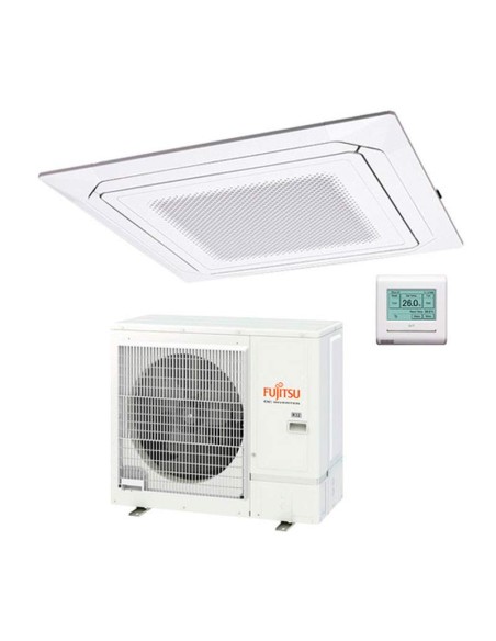 Aire Acondicionado de Cassette Fujitsu AUY100T-KA Trifásico 3D Airflow ECO