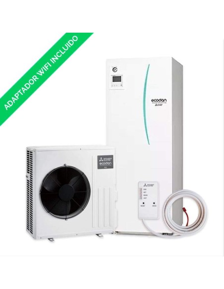 Air conditioning and ACS Mitsubishi SUZ-SWM60VA + ERST20D-VM2D