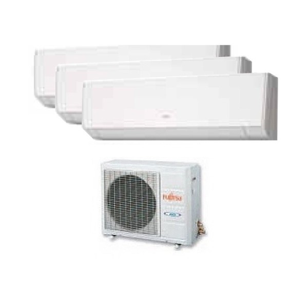 Aire Acondicionado 3X1 multi split pared Inverter FUJITSU ASY3525U12MIK-50M