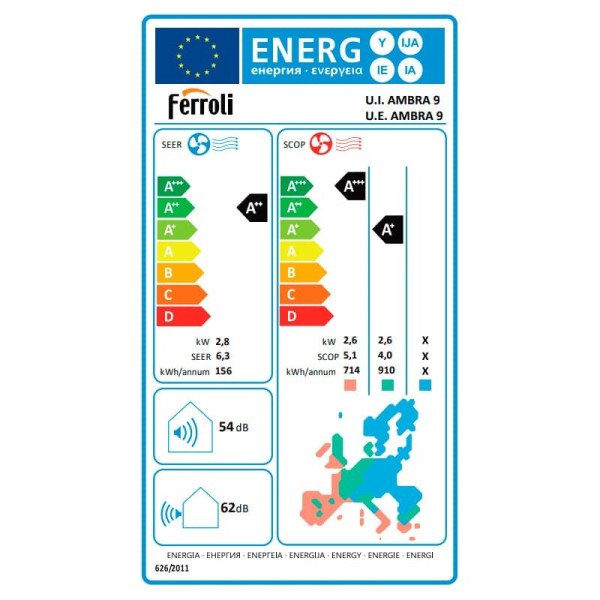 Air Conditioning Ferroli AMBRA S 9