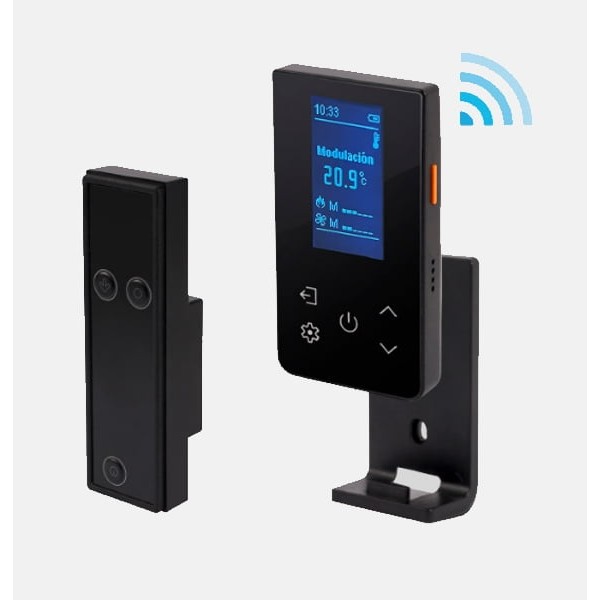 Lasian ARA 10 KW Cuisinière à pellets noirs