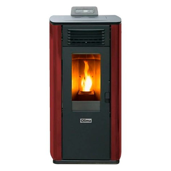 Estufa de Pellets QLIMA Eurostove 65 S RED