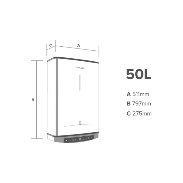 Thermoélectrique VELIS PRO 50 WiFi de Ariston