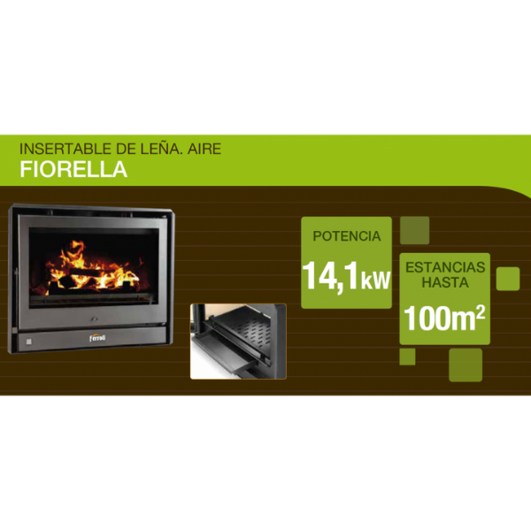 Insert en bois FERROLI FIORELLA 700 AIRE