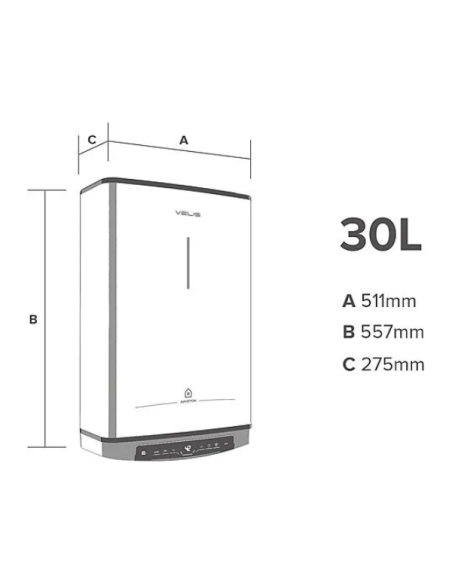 Electric Thermos VELIS PRO 30 WiFi of Ariston