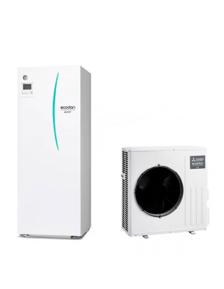 Aerotermia Mitsubishi SUZ-SWM30VA + ERST20D-VM2E ecoINVERTER