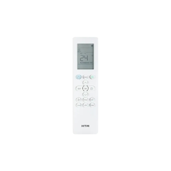 Climatiseur cassette HTW HTW-C9T3-105ADM2R32W télécommande