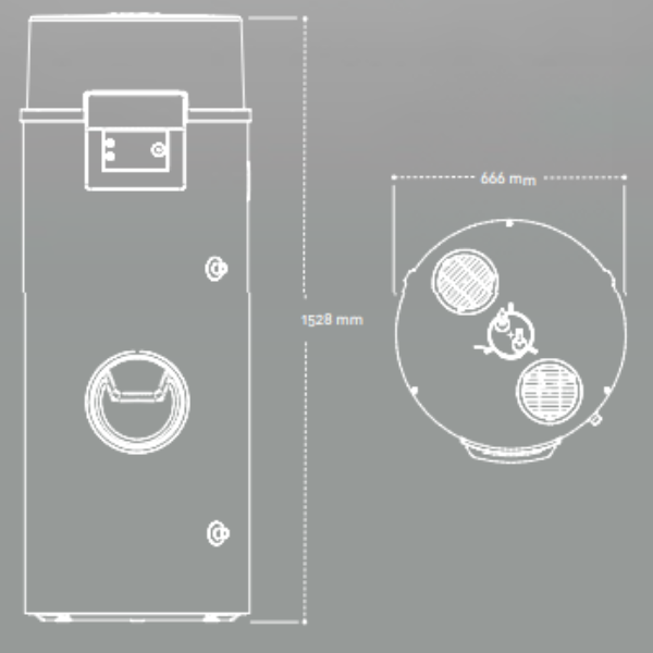 Hot Water Pump Baxi BC ACS 200