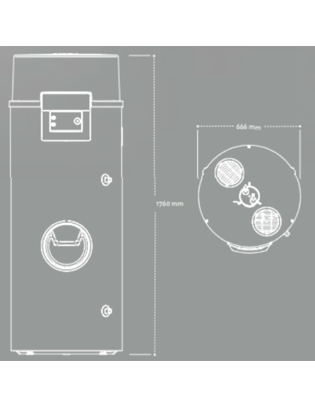 Hot Water Pump Baxi BC ACS 300