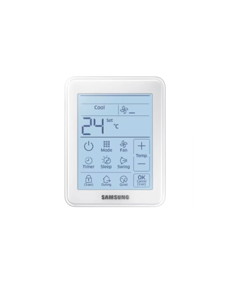 Climatiseur gainable Samsung DELUXE F-AC071RXN télécommande