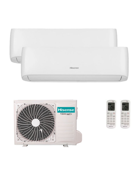 Aire Acondicionado Multisplit Hisense Style 25 + 35 Ext.52