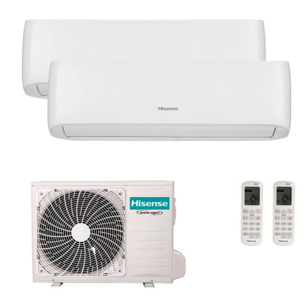Hisense Style 25 + 50 Multisplit Air Conditioner Ext.62