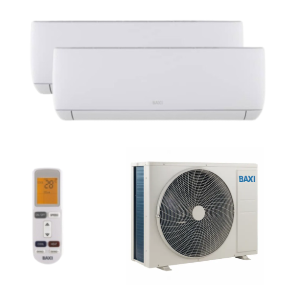 Aire Acondicionado Multi 2x1 BAXI ANORI LSGT40-2M + JSGNW25 +JSGNW25