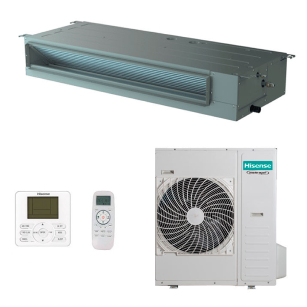 Aire Acondicionado Conductos Hisense TURBO AUD140