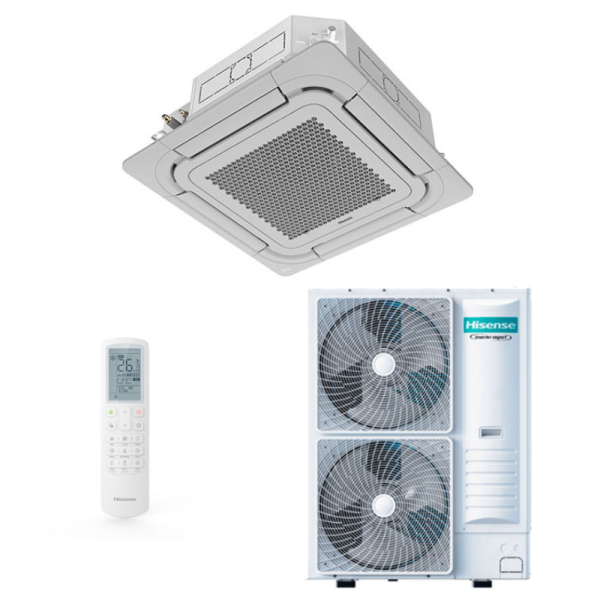 Aire Acondicionado Cassette Hisense TURBO AUC125