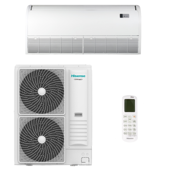 Climatiseur Hisense Sol Plafond AUV175UR4RC8 + AUW175U4RW8