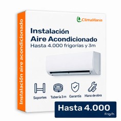 Instalación básica aire acondicionado