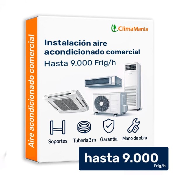 Installation de base de climatiseur commercial...