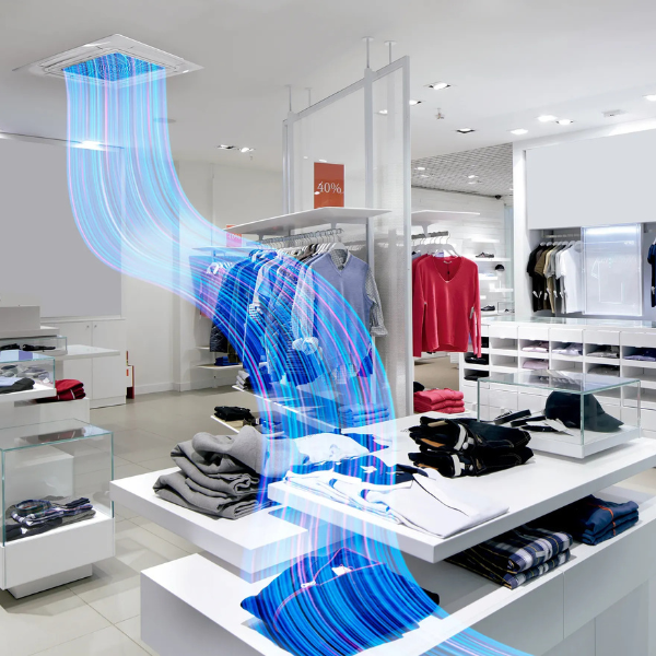 Climatiseur cassette Haier AB35S2SC2FA-H+1U25S2SM1FA Connect