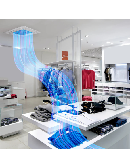 Climatiseur cassette Haier AB35S2SC2FA-H+1U25S2SM1FA Connect