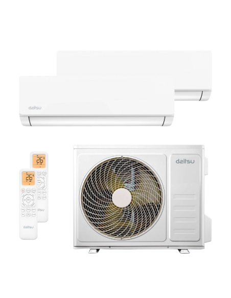 Aire acondicionado multisplit 2x1 Daitsu Free Max Artic DSM-12U2KDT-Z UE21