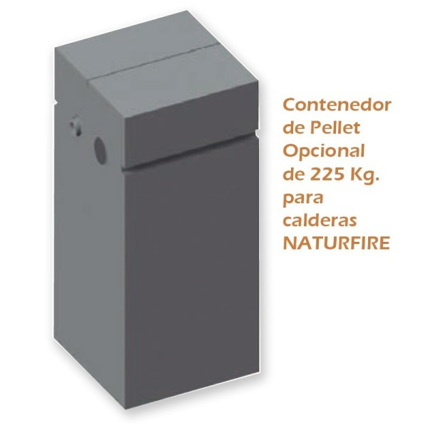 Contenedor Pellets para FERROLI NATURFIRE de 225 Kg