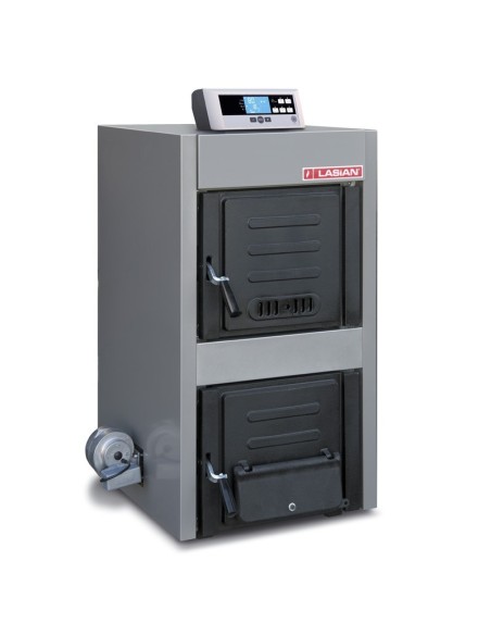 LASIAN SOLIMAX 40 PLUS Wood Boiler with Electronic Panel