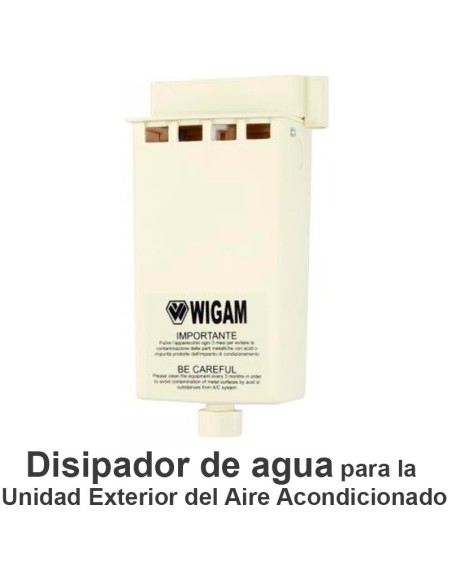 Disipador de agua unidad exterior Aire Acondicionado WIGAN