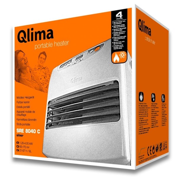 Estufa de parafina QLIMA TECTRO SRE 8040 C