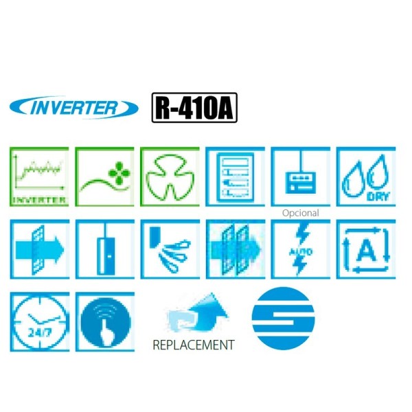 Aire Acondicionado columna DAIKIN VQSG71C