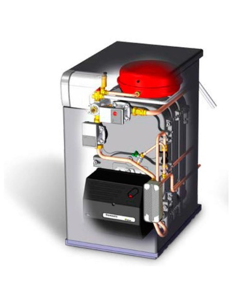 Caldera de Gasoil DOMUSA SIRENA MIX DUO HFD40 de 39.4 Kw