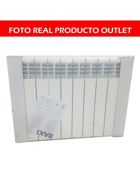 OUTLET Radiador de Aluminio BAXI ROCA DUBAL 60 de 10 elementos