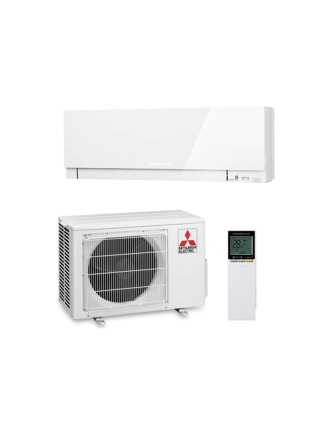 Aire acondicionado Mitsubishi Electric MSZ-EF35VG negro