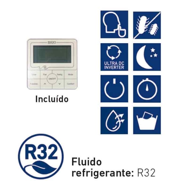 BAXI LSGND50-XM Ducted Indoor Unit