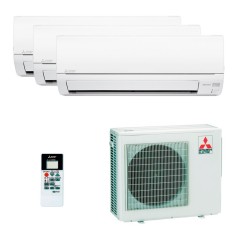 Mitsubishi Electric MXZ-HR252525HA50VFK aire acondicionado 3x1
