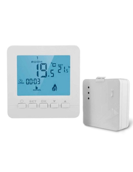 Termostato Programable Inalámbrico ClimaMania CLM-T5RF