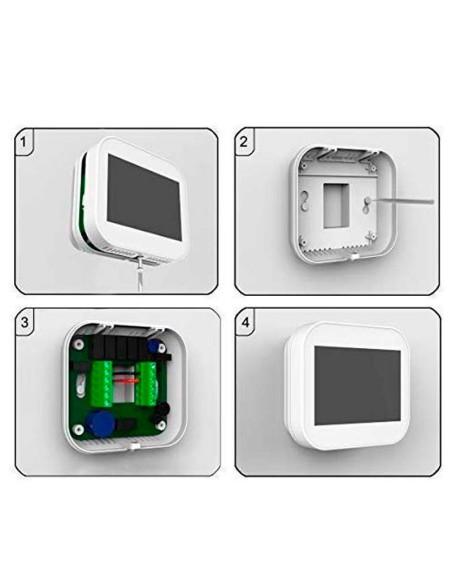 ClimaMania CLM-MC6W WIFI Thermostat Easy Installation