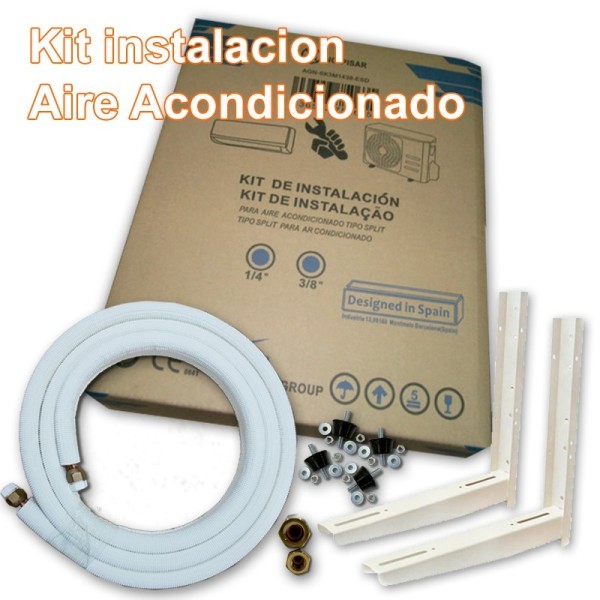 Kit d'installation de climatisation 1/4"-3/8" de 5 mètres