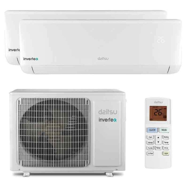 Air Conditioning DAITSU ASD912K11I-DB Multi Split 2x1