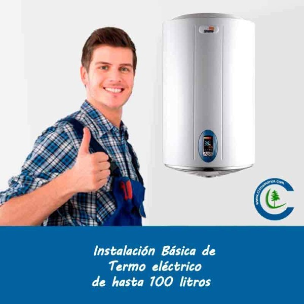 Instalación Básica Termo Eléctrico hasta 100 litros