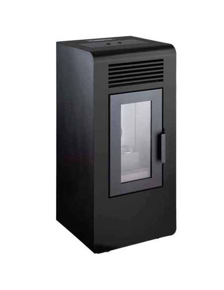 Estufa de Pellets QLIMA ECO 1700 BLACK