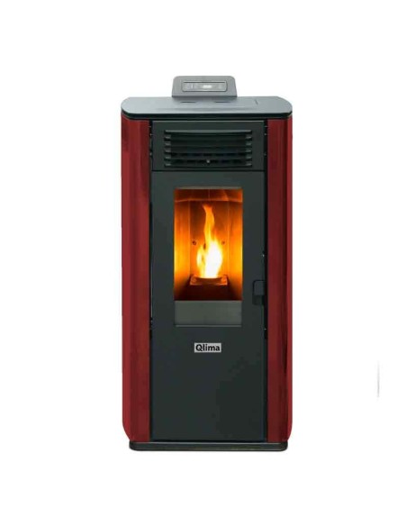 Estufa de Pellets QLIMA FIORINA 74 S RED