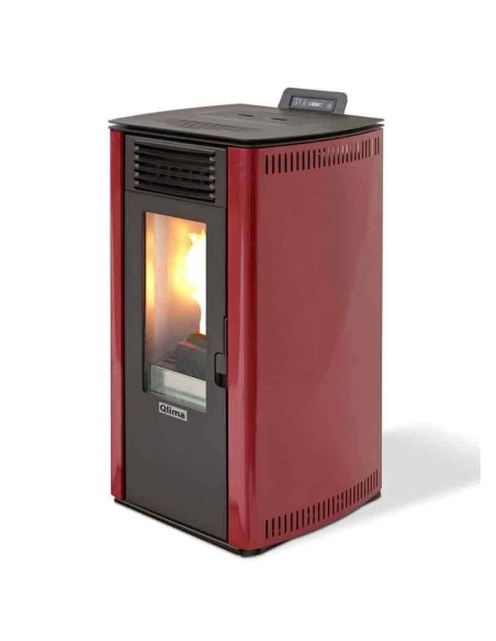 Pellets stove QLIMA FIORINA 90 S RED